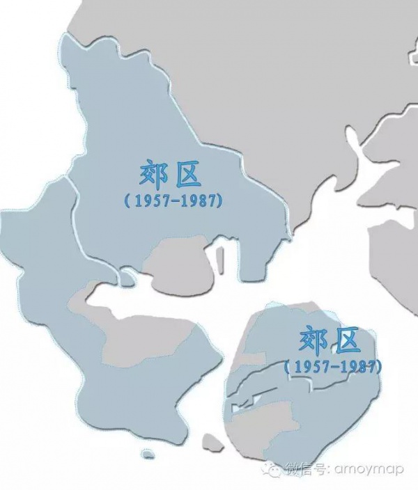 廈門80年來有哪些區消失了？