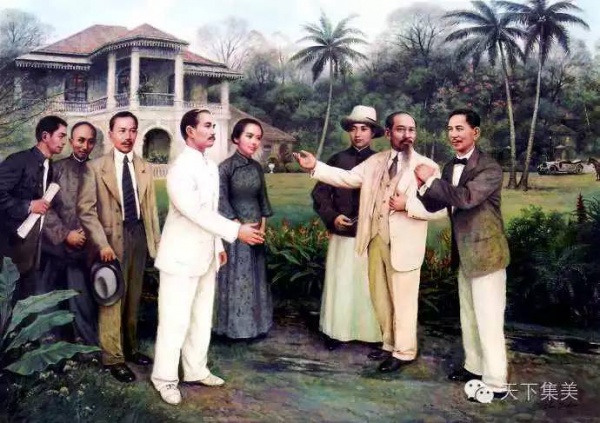 集美學(xué)村因他批準(zhǔn)而得名，今天集美學(xué)子以這種方式紀(jì)念他，感動(dòng)滿滿！