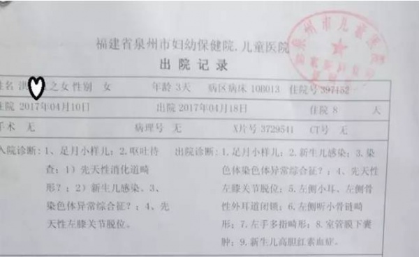福建一產婦孕期產檢全正常，嬰兒生下來后卻發現有6種畸形！關于產檢，這些你必須知道！