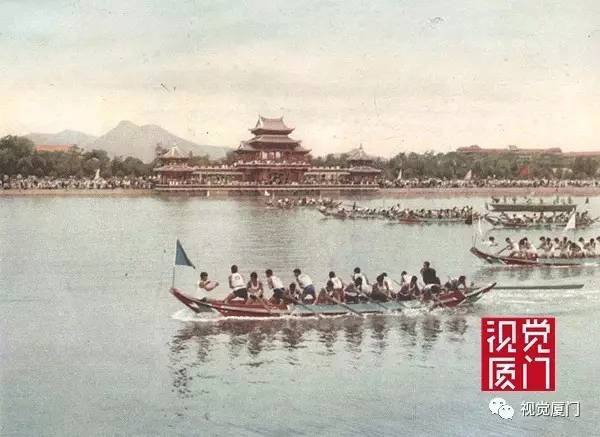 百年前的廈門人，端午節在海上過，外國人也參與！