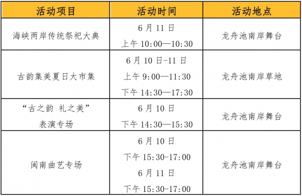 時空門開啟|本周末龍舟池，穿越古今給你好看