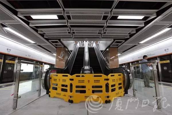 交通要聞丨廈門地鐵1號線首次開放市民體驗，站點內部最新曝光！