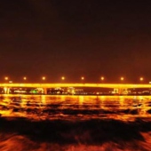 臺(tái)江夜游閩江