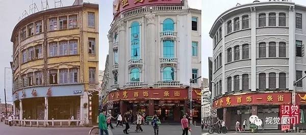 55組廈門(mén)中山路今昔對(duì)比，驚艷了整整80年，越看越感動(dòng)