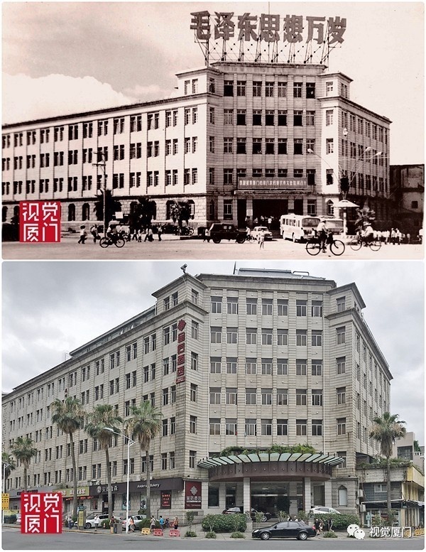 55組廈門(mén)中山路今昔對(duì)比，驚艷了整整80年，越看越感動(dòng)