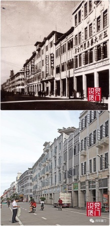 55組廈門(mén)中山路今昔對(duì)比，驚艷了整整80年，越看越感動(dòng)