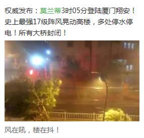 鳳凰涅槃！莫蘭蒂一周年，這些感動全翔安的畫面你還記得嗎？