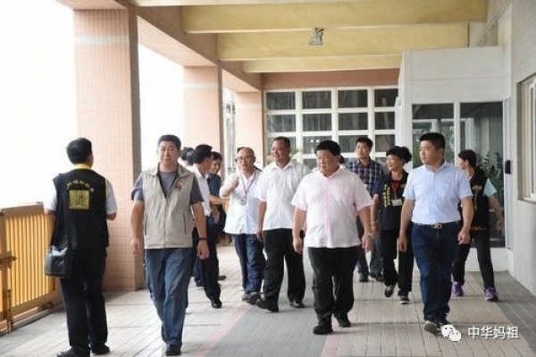【媽祖】湄洲媽祖巡臺回鑾安座信眾熱情迎接