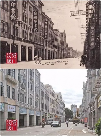 55組廈門中山路今昔對比，驚艷了整整80年，越看越感動(dòng)