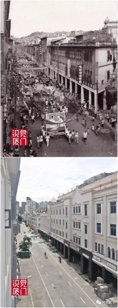 55組廈門中山路今昔對比，驚艷了整整80年，越看越感動(dòng)