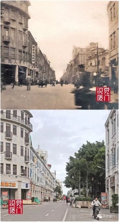 55組廈門中山路今昔對比，驚艷了整整80年，越看越感動(dòng)