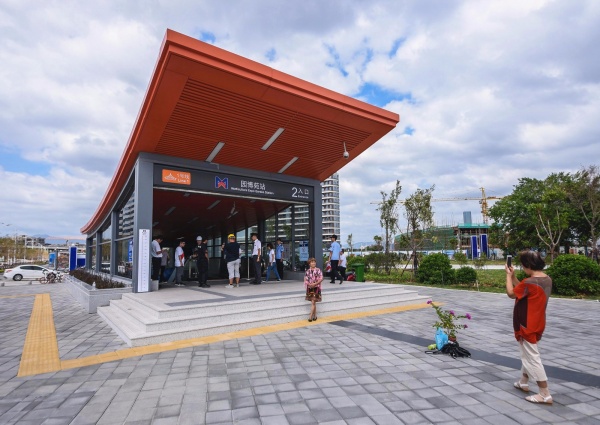 美了！1號線集美學村站周邊竟變成街心公園？年底將全線亮相的還有...