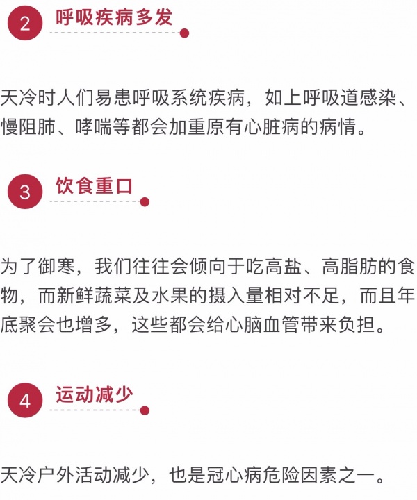 心臟什么時候最危險？12月、周一、早晨！記住躲過危險時刻！